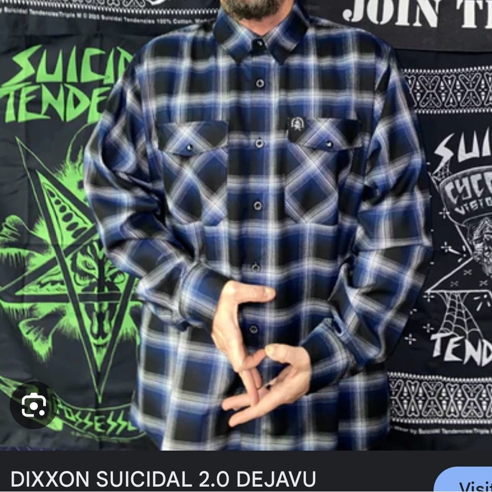 DIXXON SUICIDAL 2.0 DEJAVU FLANNEL